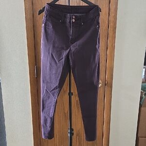 Maurices Women's Skinny Jeans - Dark Purple